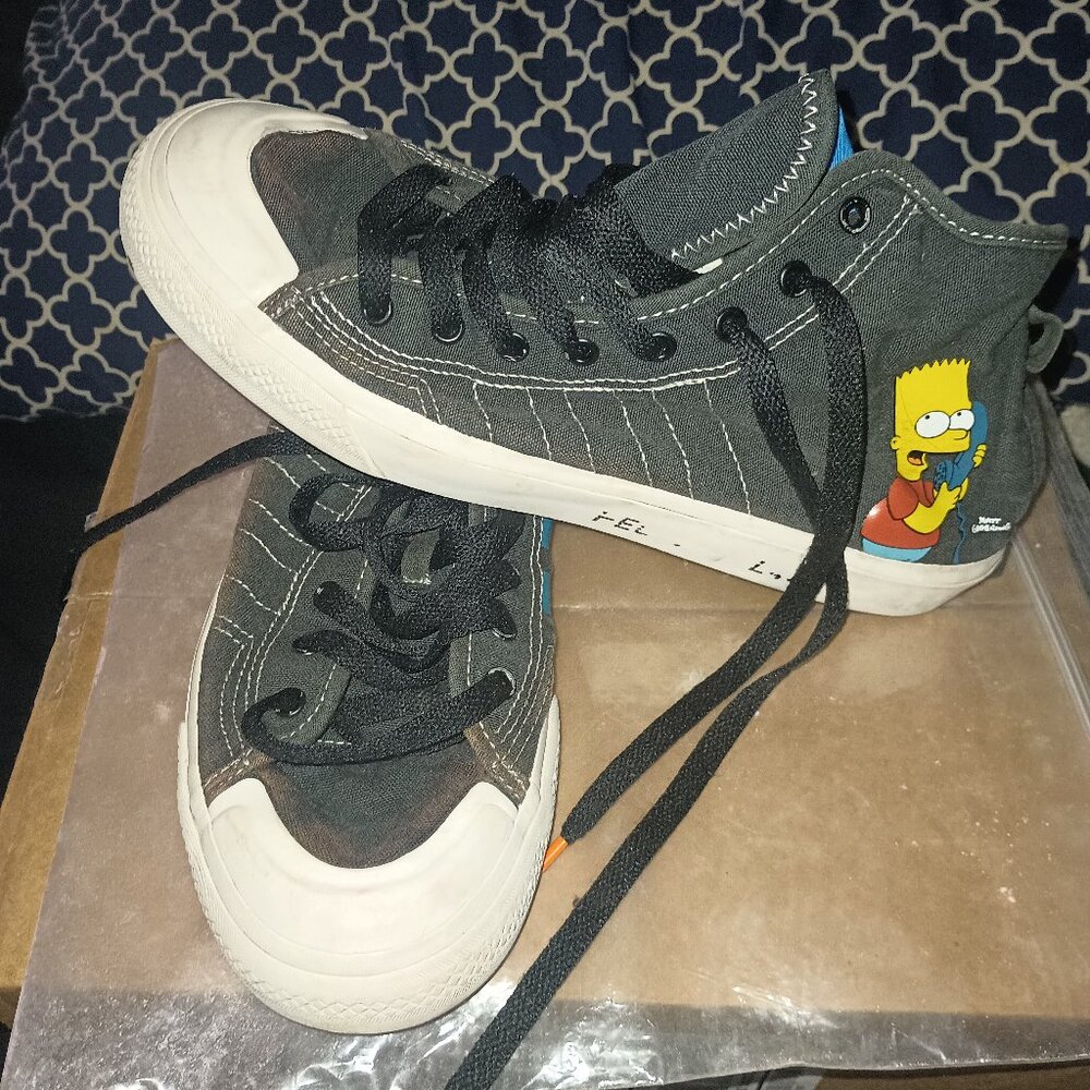 Adidas The Simpsons x Nizza Hi RF J 'Pranks On Moe' Shoes US Size 7